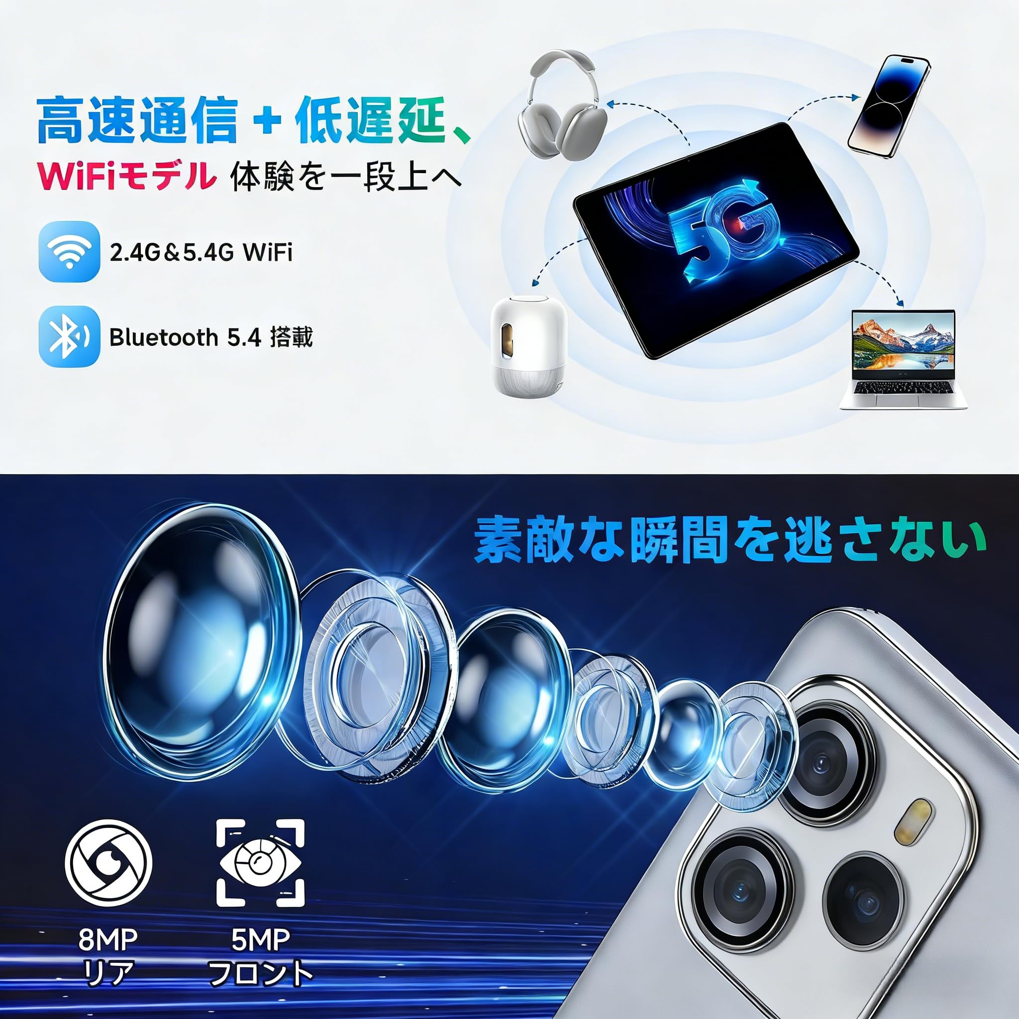 Amazon.co.jp: タブレット android 16 【Gemini AI搭載 フイルム貼り