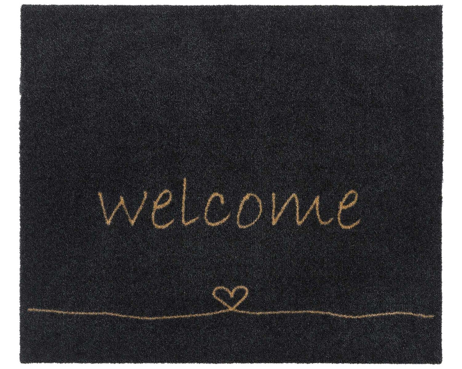 Tapis de nettoyage Walk&Wash Welcome Heart MD Entrée 67x80 cm