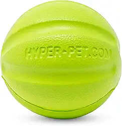 Hyper Pet Brinquedos para cães Fetching Dog – Bola de arremesso de brinquedo para cães feito com espuma de EVA – Leve e flutua na água, verde