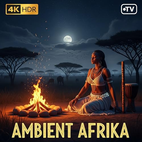 Ambient Afrika Forest Screensaver 4K – African Stream Sounds for Fire TV Study Focus