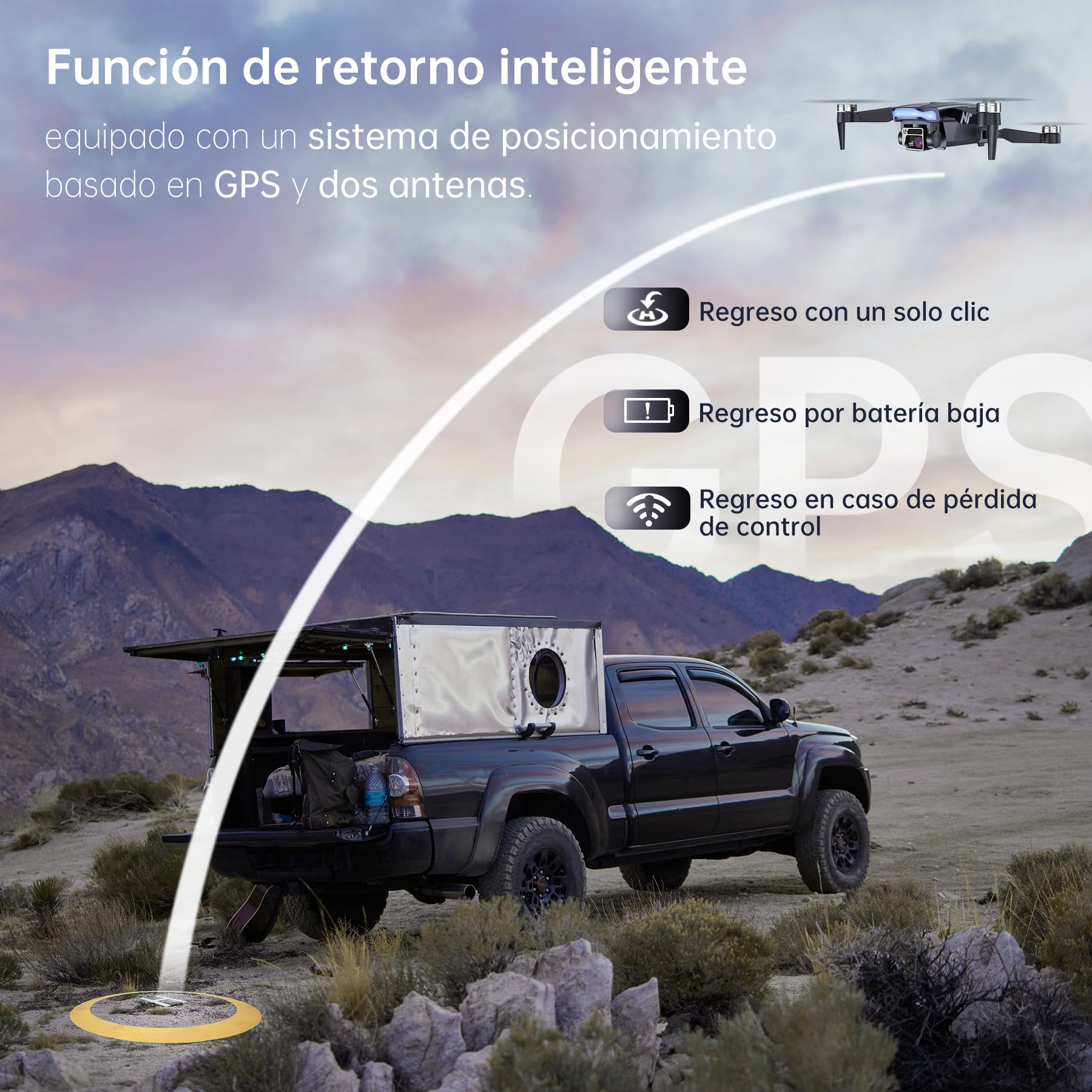Dron GPS con Cámara 4K HD para Adultos - NAFYRE N11 PRO: 90 min de vuelo, seguimiento automático, retorno autónomo, motor sin escobillas, transmisión 5G FPV - Ideal para principiantes