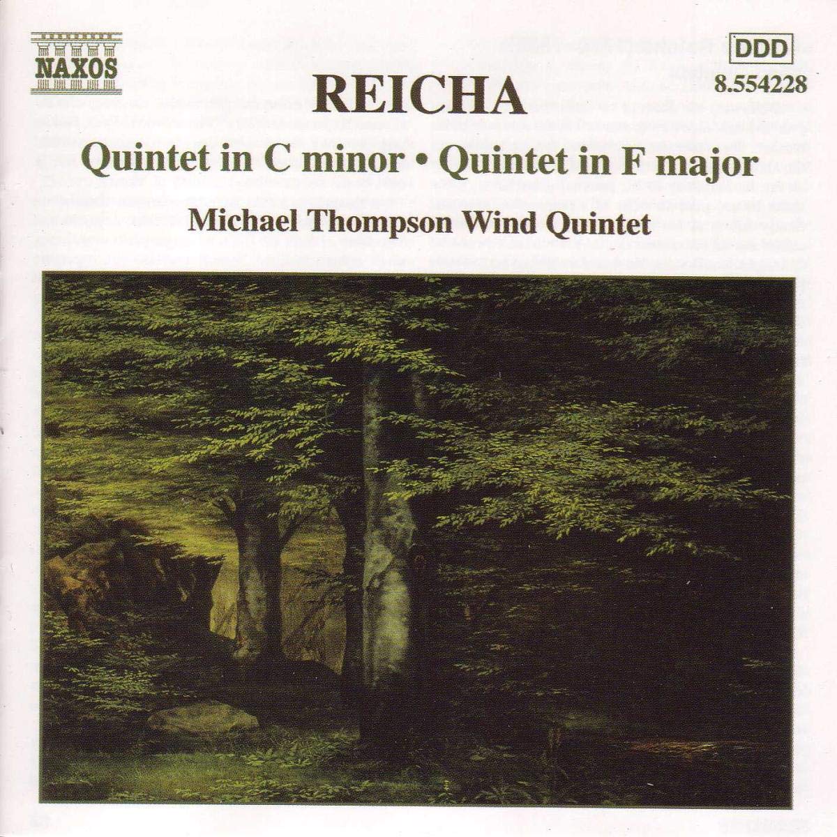 Wind Quintets Op. 88 No. 6 & [Audio CD] Michael Thompson Wind Ensemble and Reicha