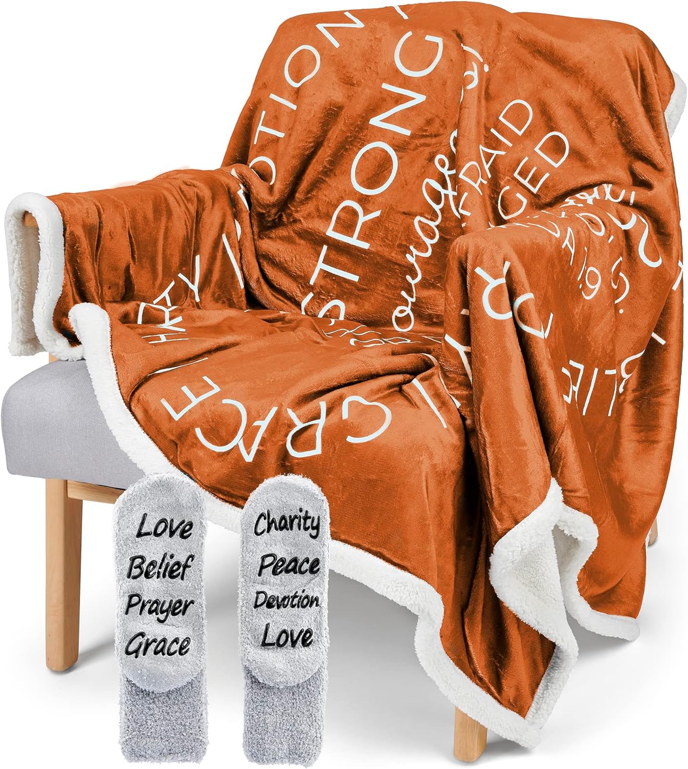 Bloom Enterprise Scripture Blanket Religious Throw