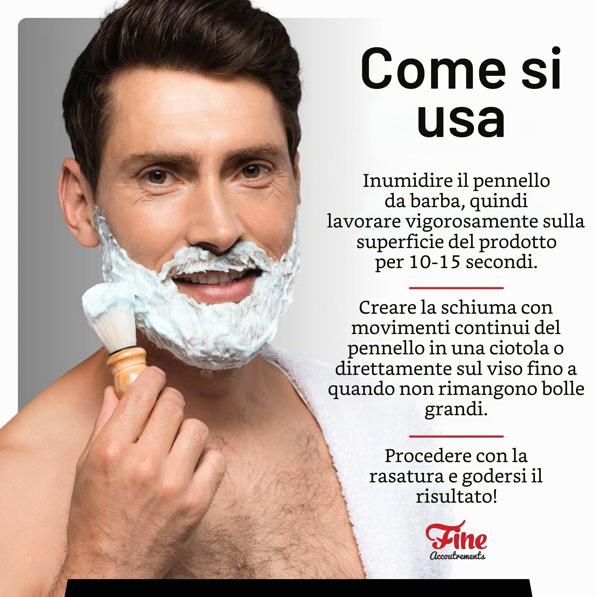 Fine SAPONE DA BARBA BARBER BLUE 21 ST CENTURY