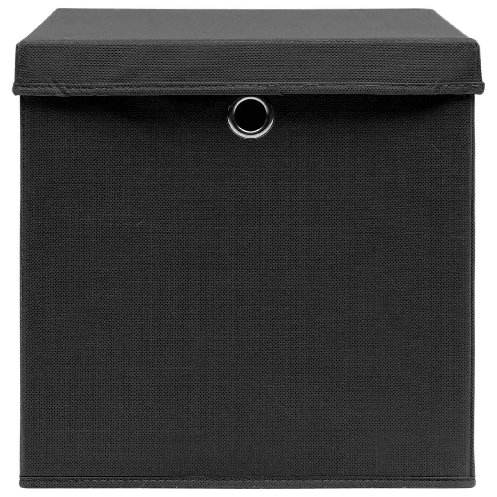 Gecheer Zusammenklappbar Aufbewahrungsboxen Faltboxen Aufbewahrungsbox Truhe 28 x 28 x 28 cm MIt Deckel,Faltbox Kleiderschrank Spielkiste Regalkorb Faltkiste Korb Kinderbox Box Kiste,Vlies