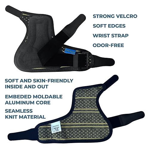 Miniatura 3 de ORTONYX Férula de soporte para el pulgar para el pulgar para la artritis, dolor, esguinces, distensiones, túnel carpiano, correa para la muñeca,