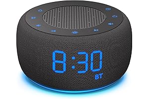 BUFFBEE Alarm Clock Speaker: Immersive Audio and Precision Timekeeping