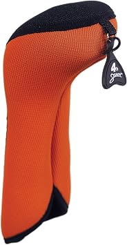 Stealth Club Covers 15110INT Hybrid ID 3-4-X Golf Club Head Cover, Flame Orange/Black