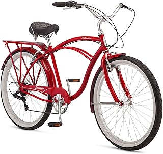 Schwinn Sanctuary 7 Cruiser Bike, 26 Inch Bike for Women and Men, 7-Spee...