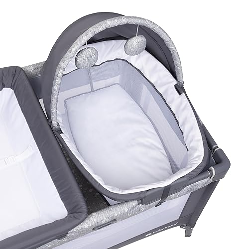 Miniatura 6 de Baby Trend Nursery Den Playard con Snooze Pod y cambiador abatible, salvia diamante
