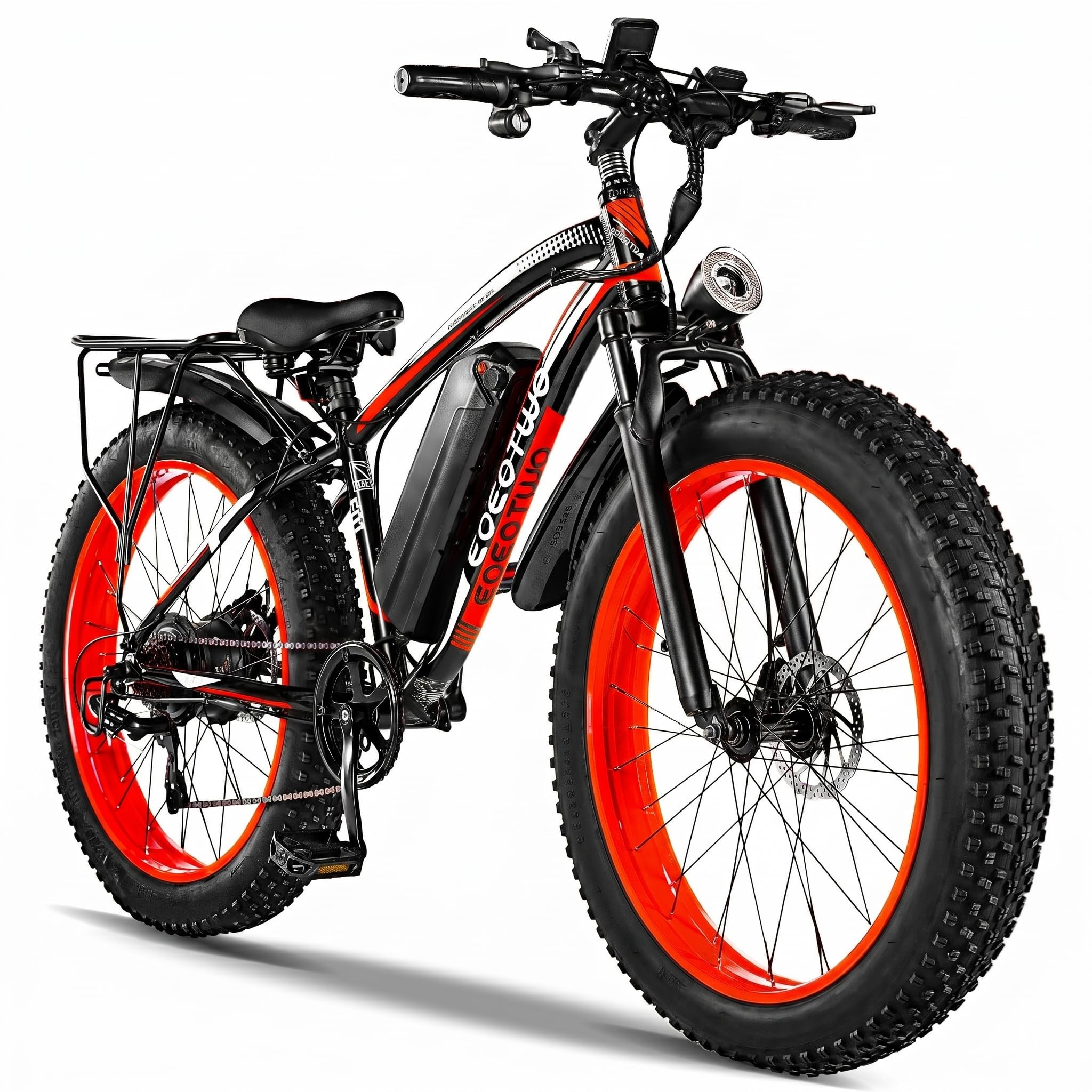 EOEOTWO 26 Fat Tire Electric Bike