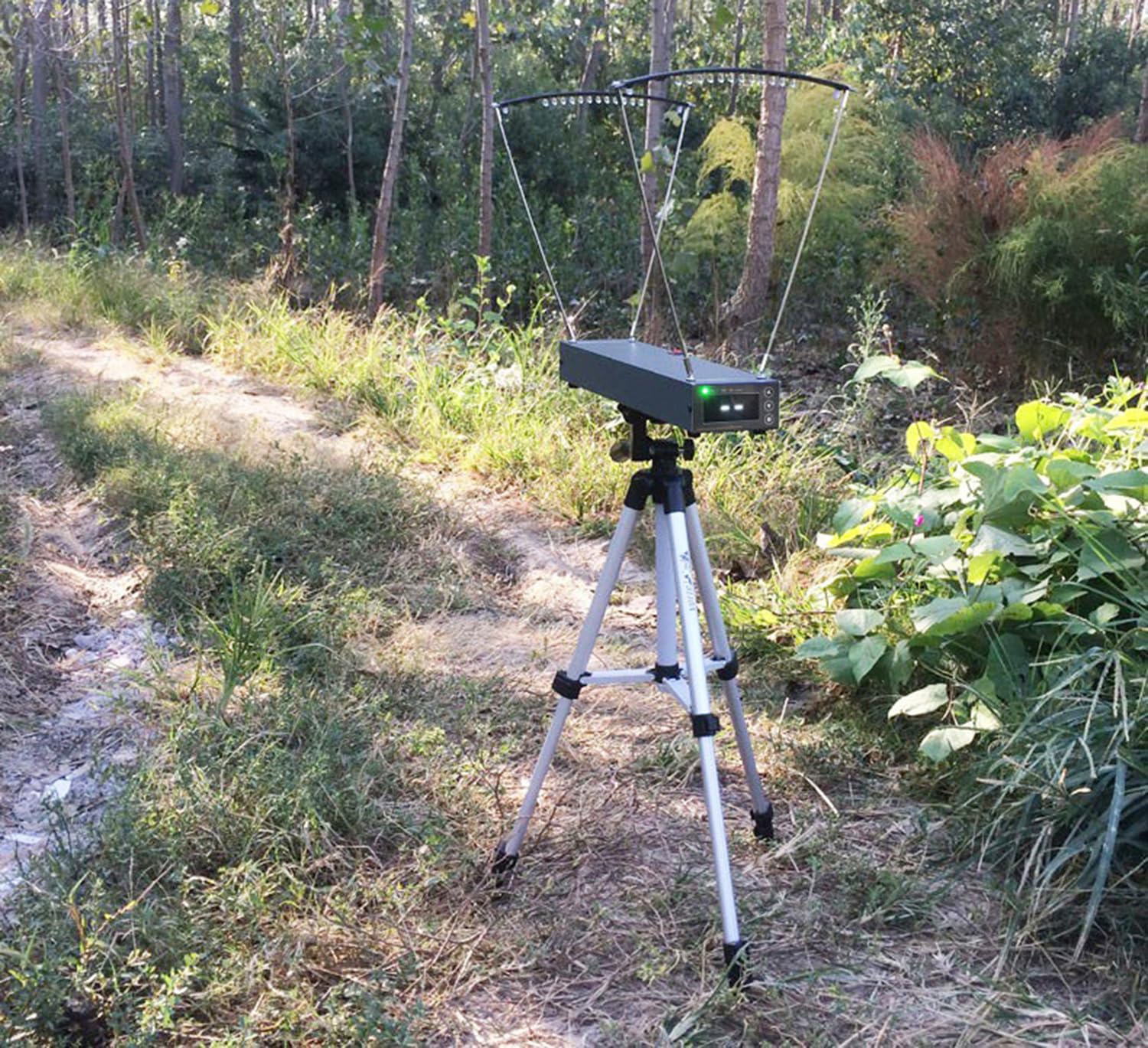 Cronografo balistico Strumento di Misura della velocità della Freccia dell'Arco con Ampio Schermo LCD Intervallo di misurazione 1-2000 mps o (5-6500 FPS), 0,1-6000 J
