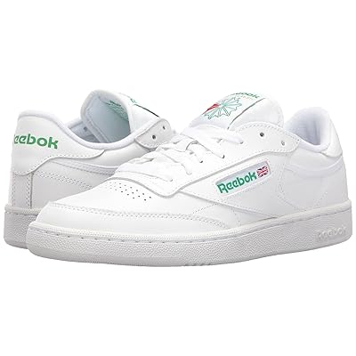 Reebok Lifestyle Club C 85 Vintage Athletic Shoes Int/White/Green