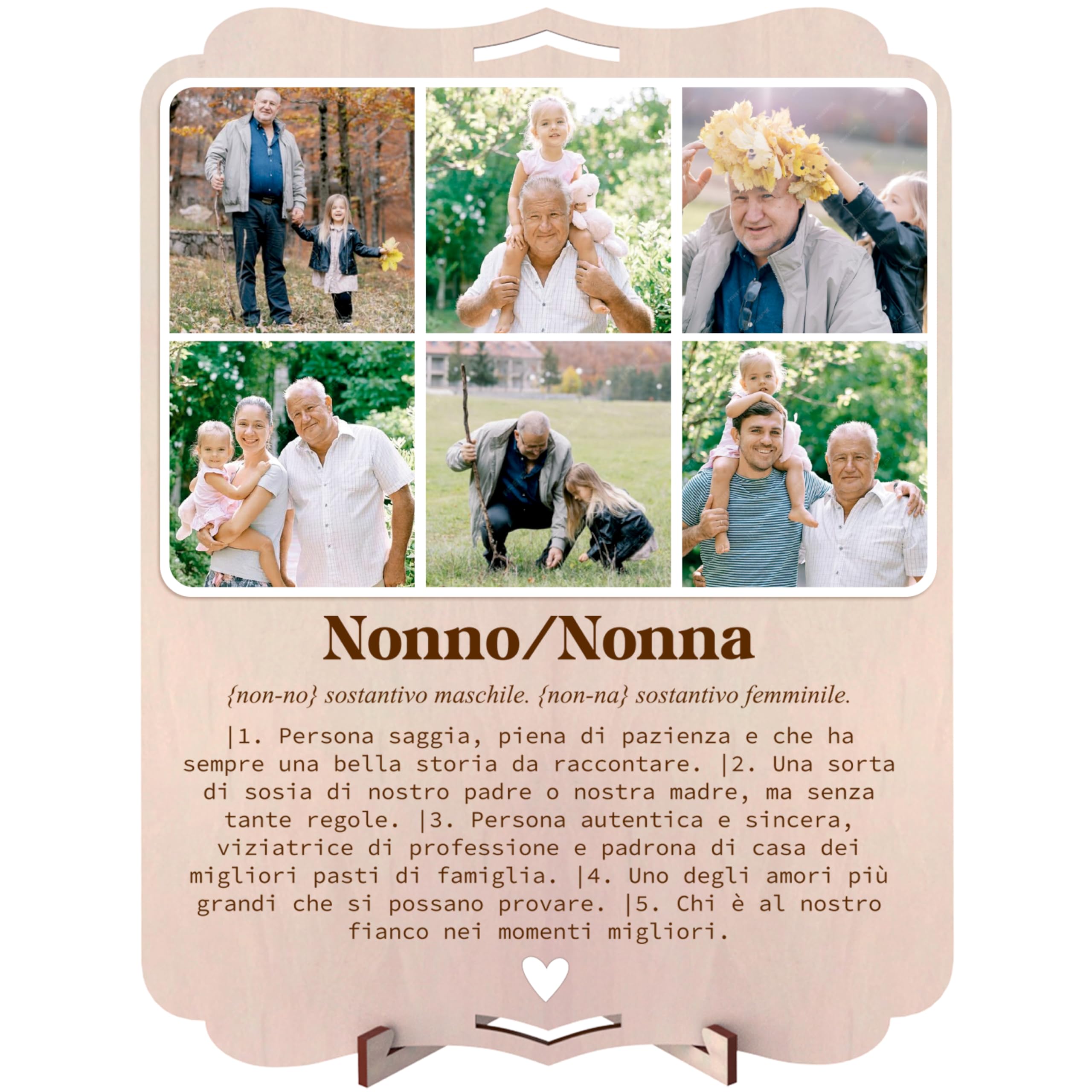 Biglietto di auguri di compleanno per nonno da nipote, A5