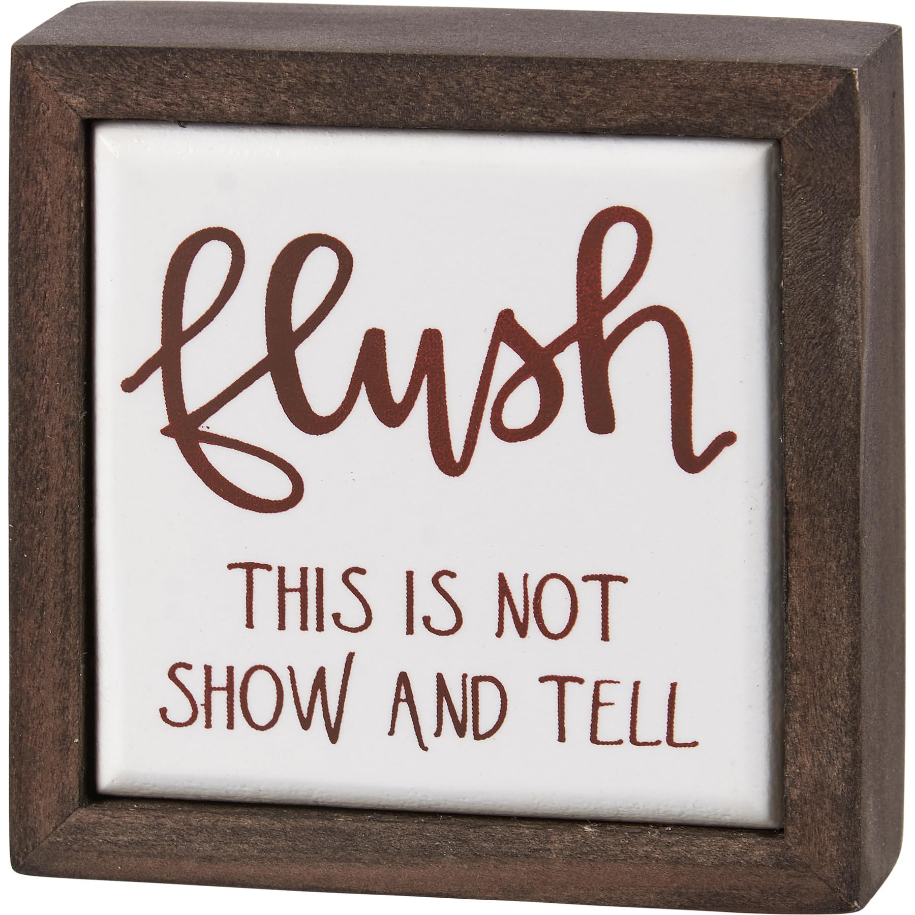 Primitives by Kathy Inset Box, insegna decorativa per la casa, design