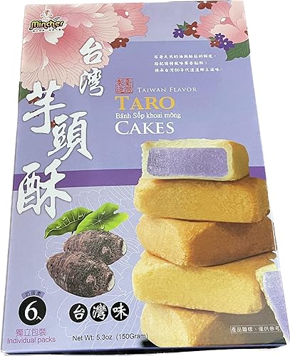 Miniatura 3 de Banh Sop Khoai Mong (Taiwan Flavor Taro Cakes) - 5.3 oz (paquete de 1)