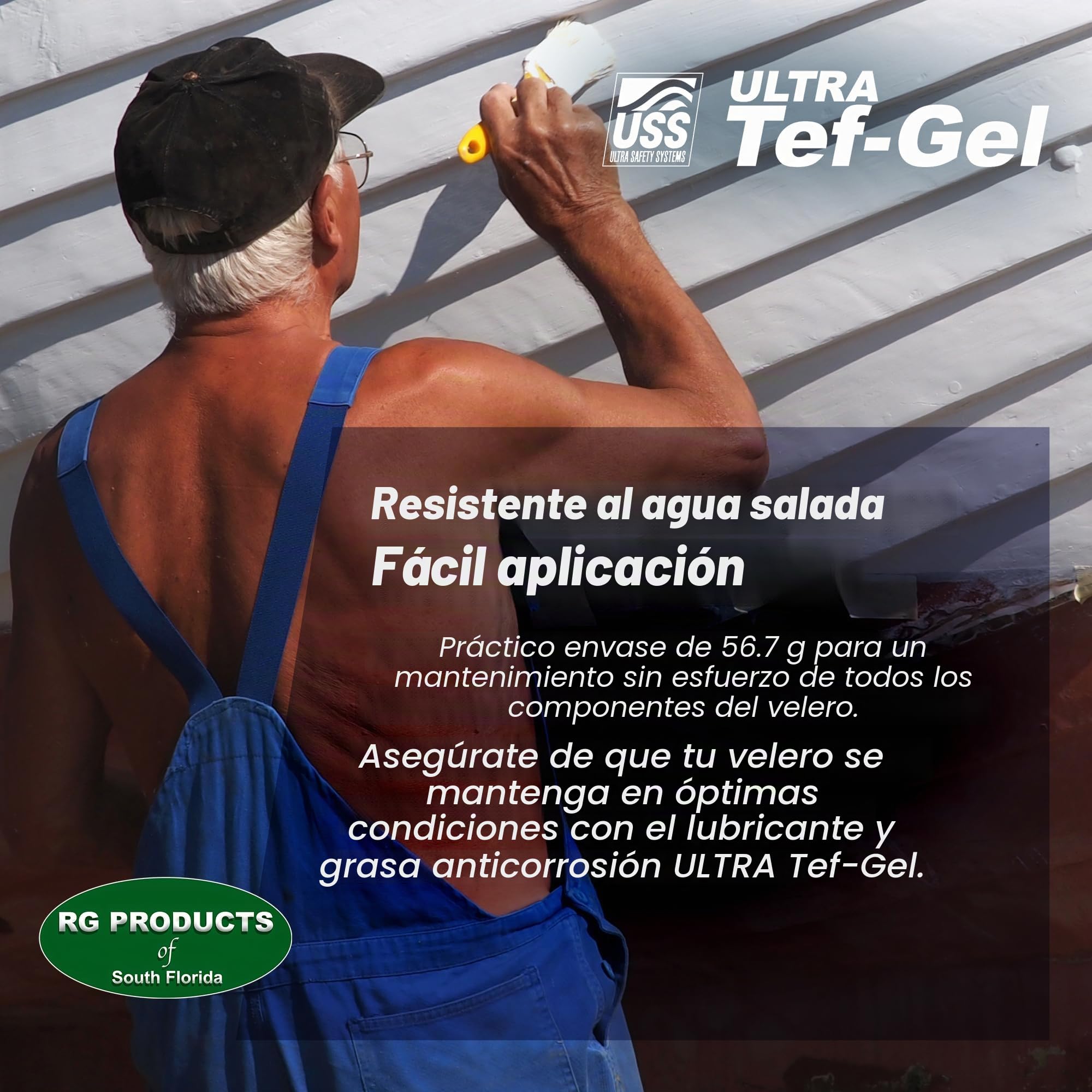 TEF-GEL Lubricante Anticorrosivo Galvánico, Tarro de 57g (2oz)