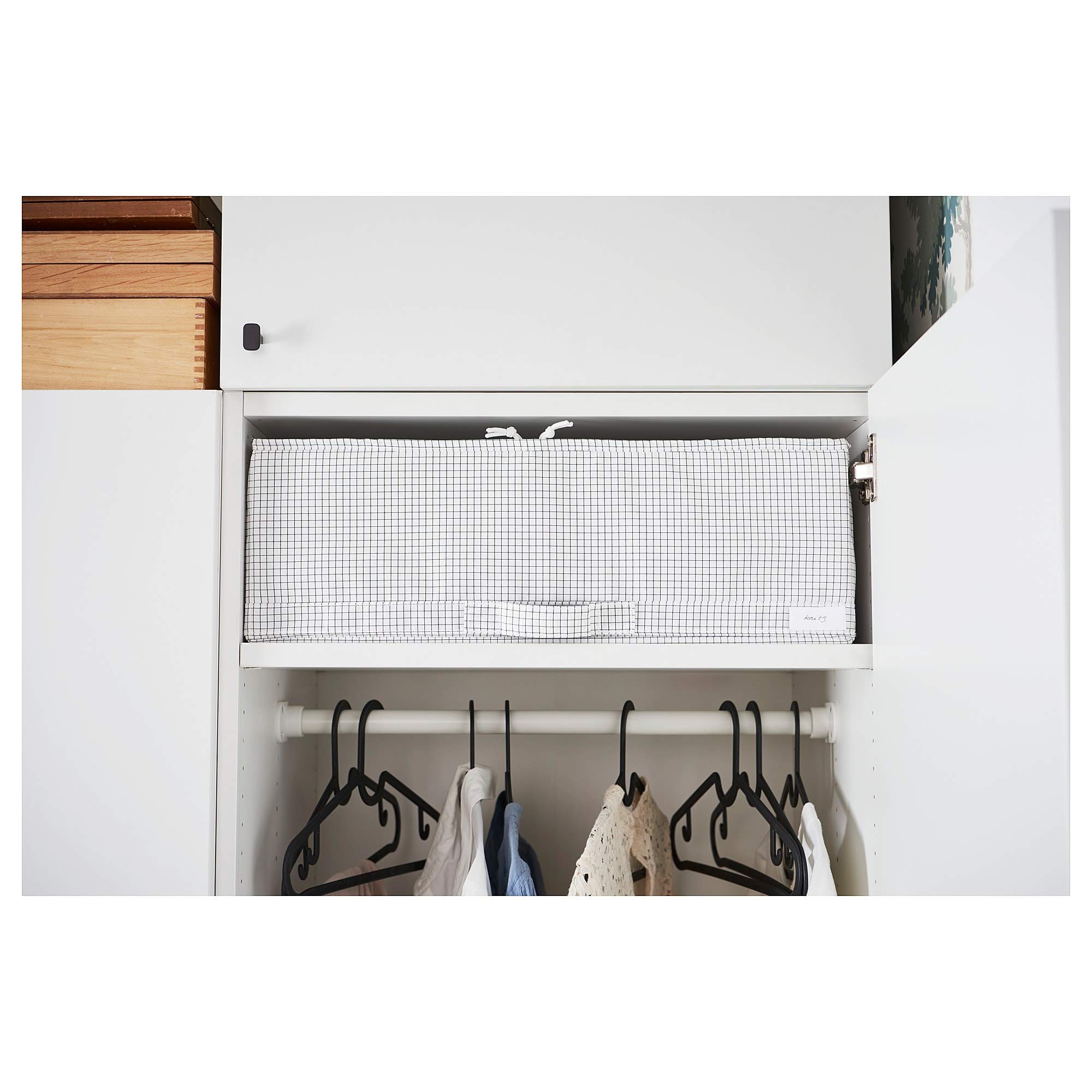 IKEA.. Étui de Rangement, Blanc/Gris