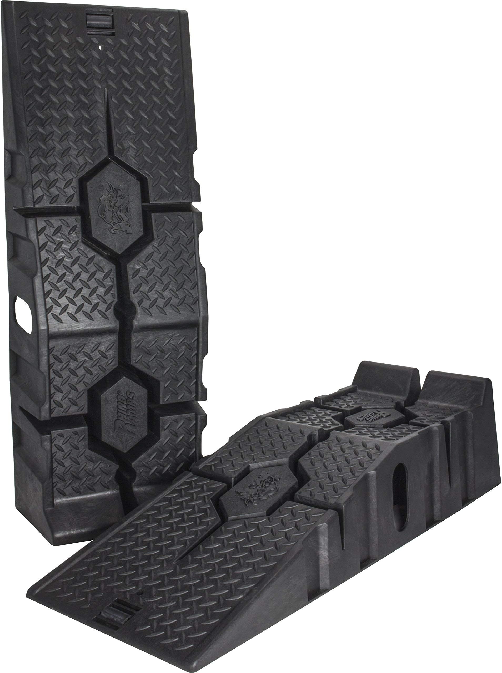 FloTool RhinoGear 11912ABMI RhinoRamps MAX Vehicle Ramp - Pair (16,000lb. GVW Capacity)