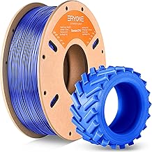 ERYONE TPU Filament 1.75 mm, 3D Drucker Filament TPU 1 kg 1 Spool, +/-0.05 mm, 95A, Blue