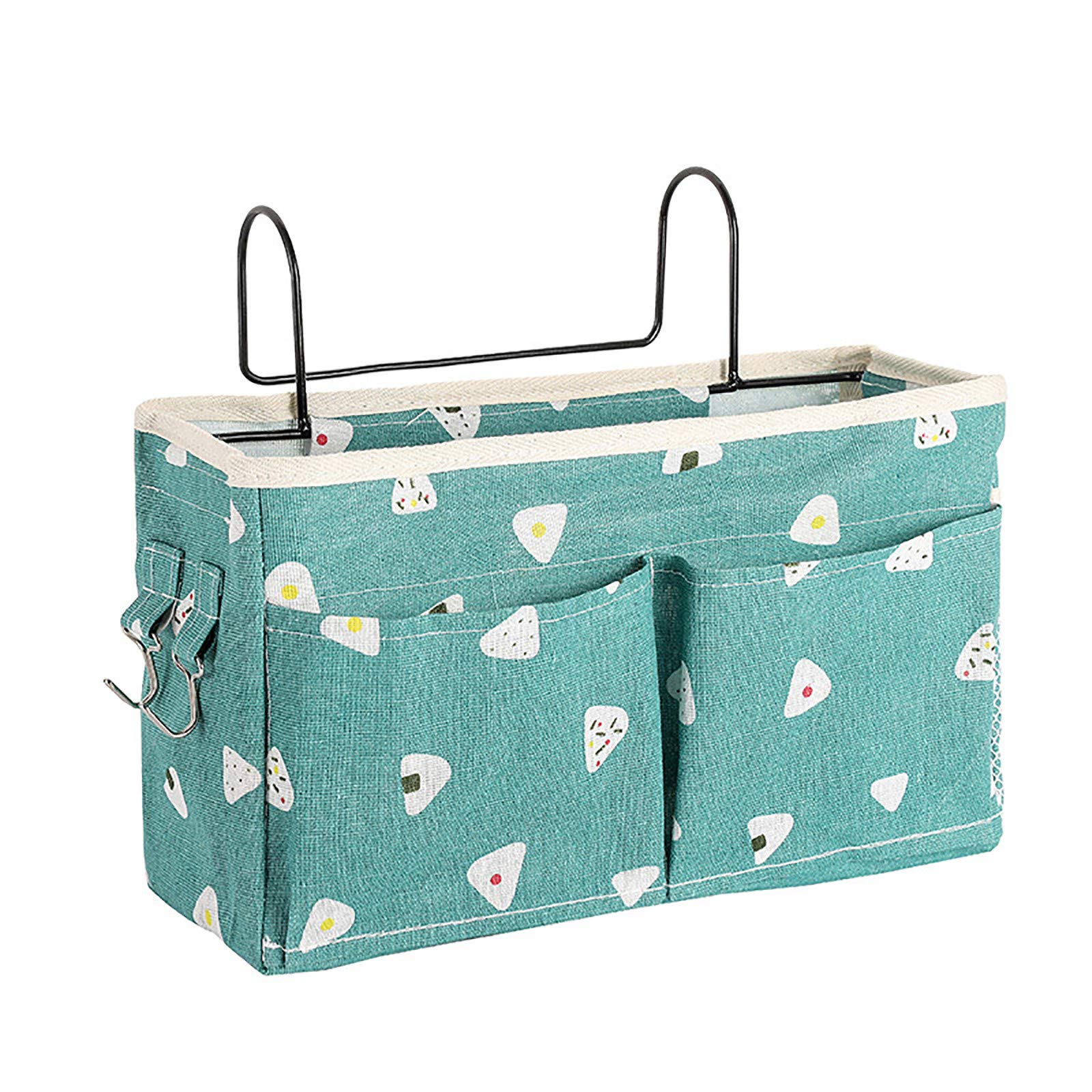 Inzopo Bedside Caddy Bedside Storage Bag Hanging Organizer Bedside Storage Pocket Bedside Hanging Organiser for Bunk and Hospital Beds, Dorm Rooms Bed Rails