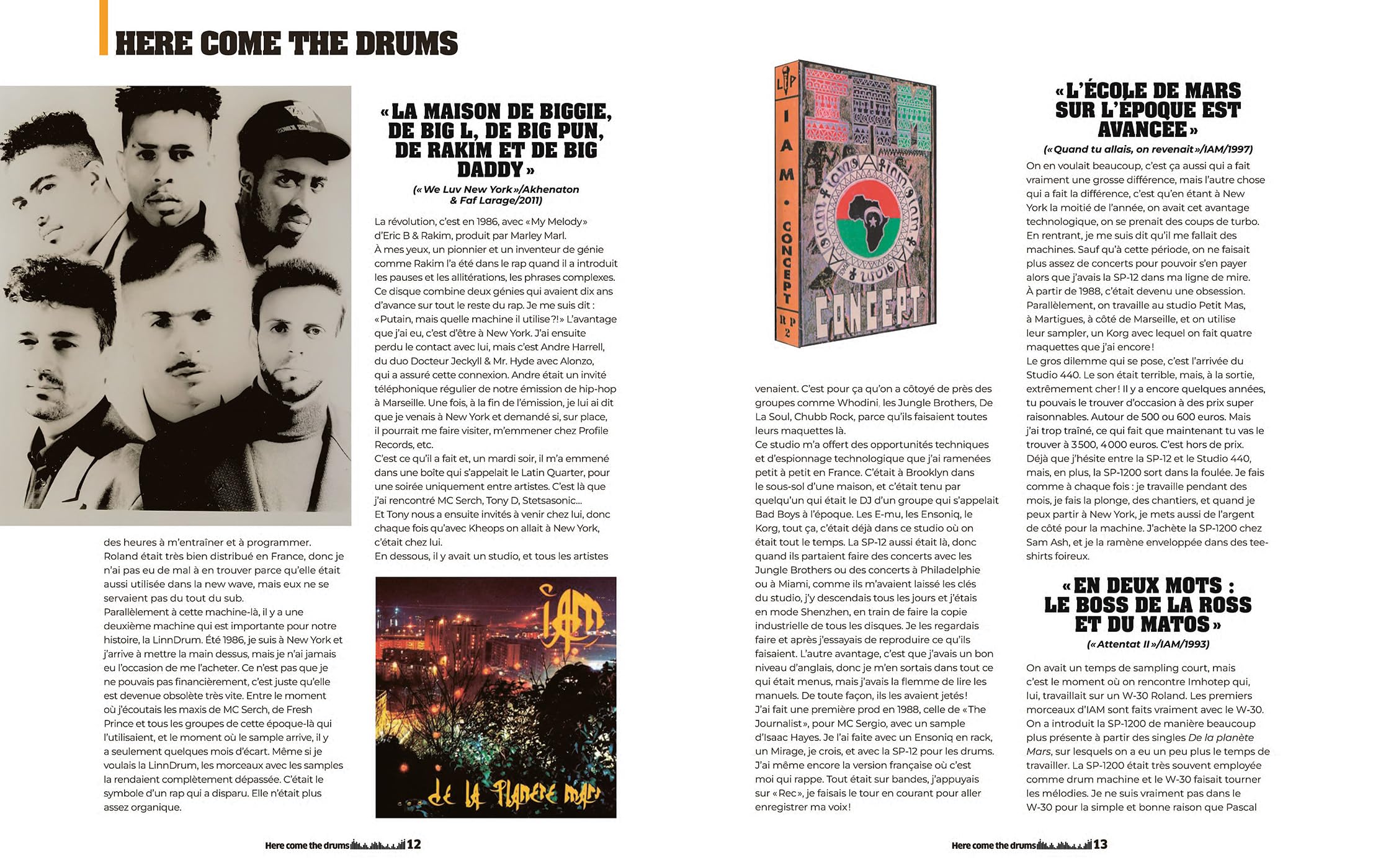 Here come the drums: Les machines qui ont fait le hip-hop par ceux qui s'en sont servis