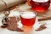 Vista 5 de Té Rooibos de 1 libra (16 onzas) 100% orgánico certificado (USDA sello) Té de hojas sueltas Rooibos rojo Té de hierbas de arbusto rojo
