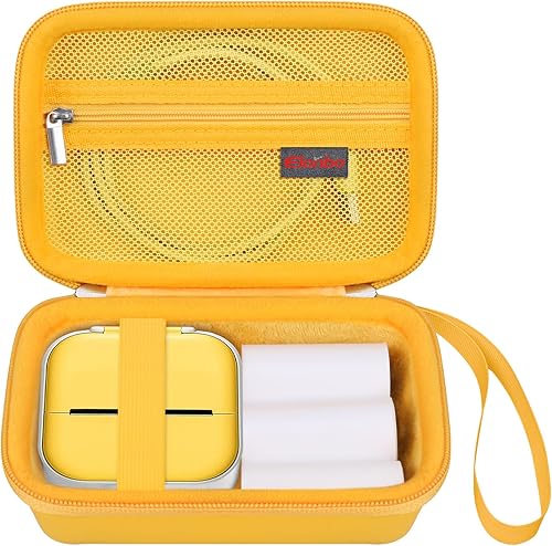 Estuche de transporte para mini impresora T02, para Ponek T02 portátil Bluetooth térmica etiquetadora bolsa de viaje, pequeño mini teléfono