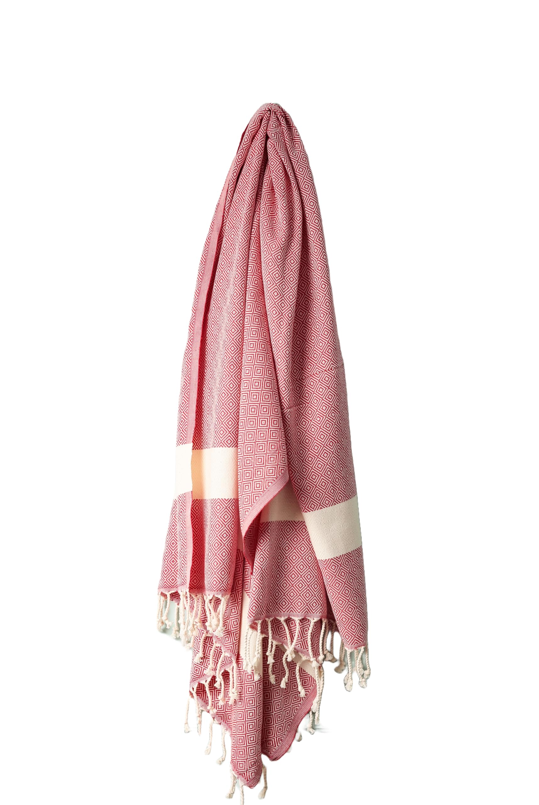 Hammam towel, Beach towel XXL made from 100% recycled cotton, Quick-drying Turkish hammam beach towels, fouta - Image 3