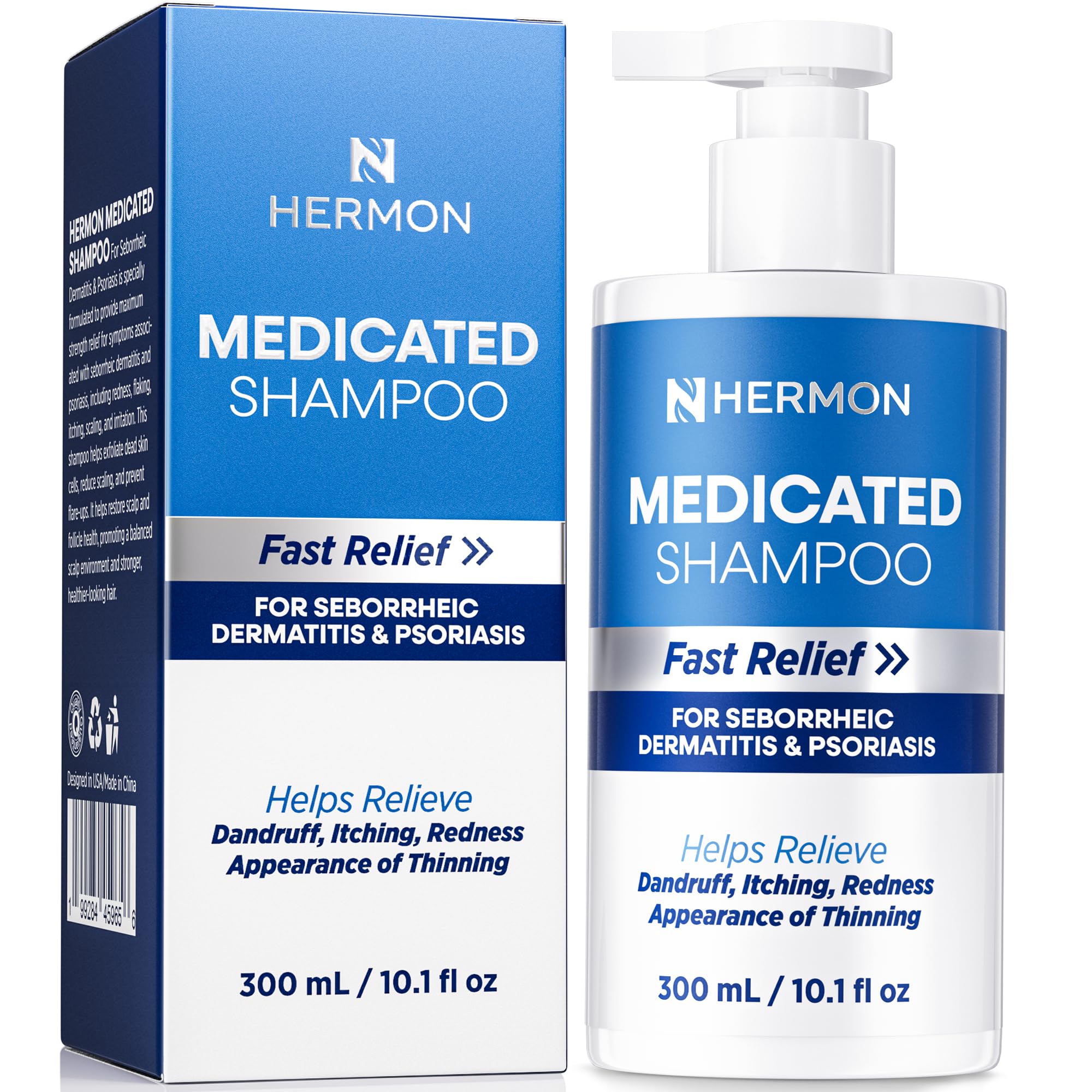 Amazon.com: Medicated Shampoo for Scalp Seborrheic Dermatitis