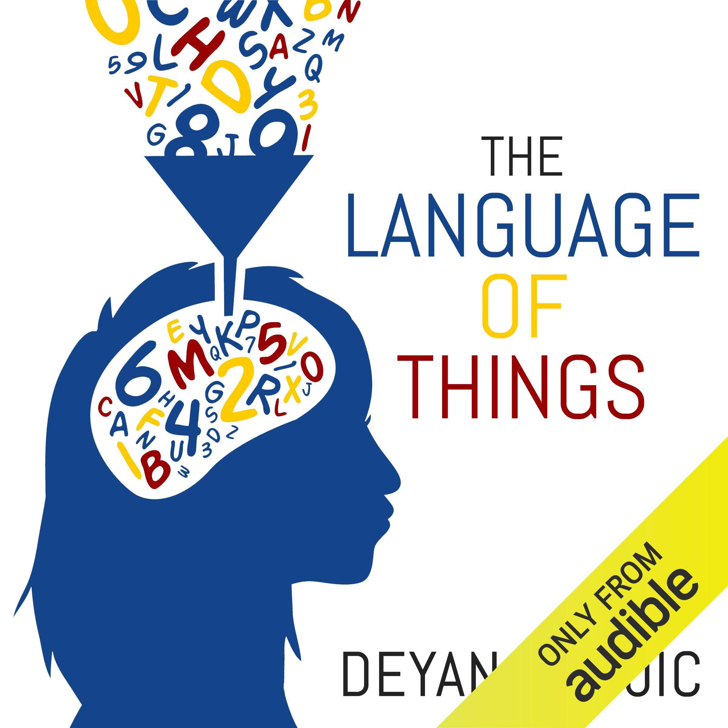 Cover art for The Language of Things