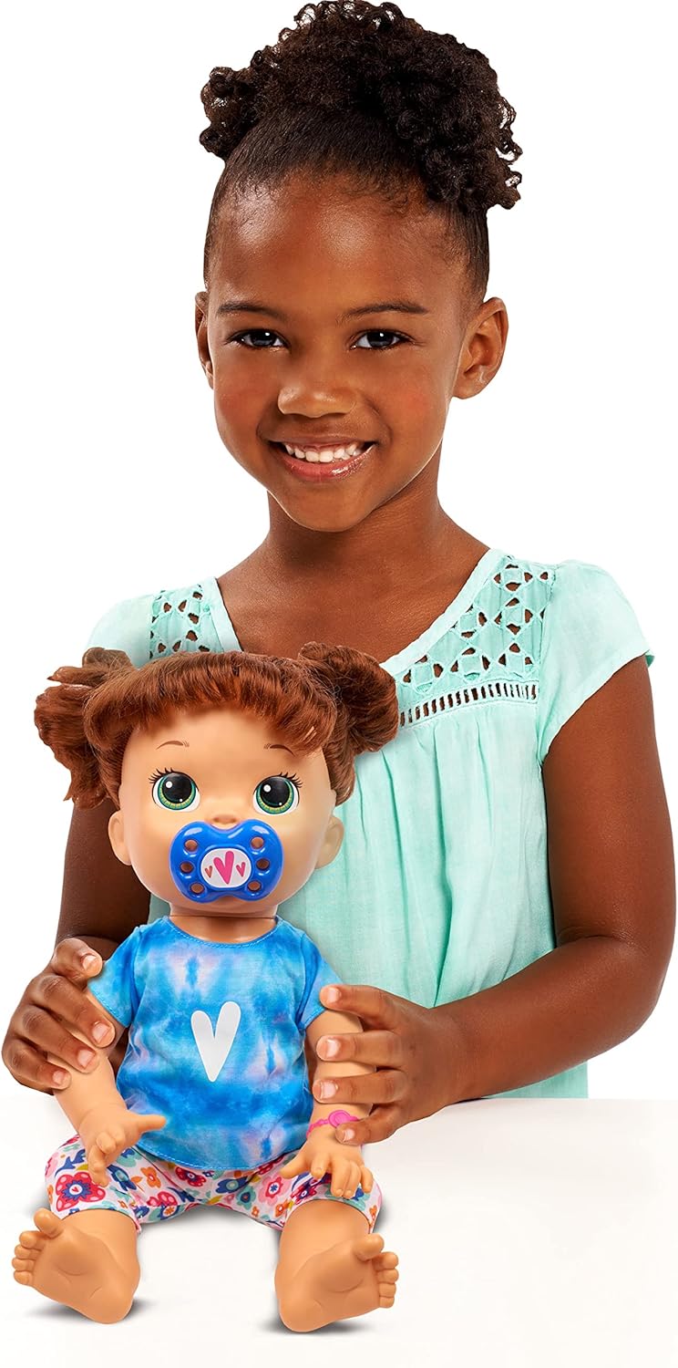 Baby Alive Single Outfit Set and Accessories, Tie Dye Tee, Fits Most 12" - 14" Dolls, Kids Toys for Ages 3 Up by Just Play