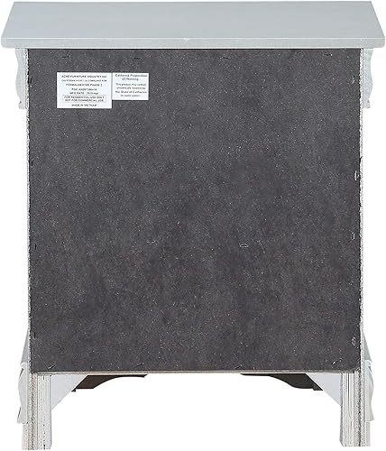 Miniatura 5 de Harper & Bright Designs Mesita de noche con 2 cajones, cómoda pequeña, muebles de noche, mesa auxiliar con almacenamiento para dormitorio, sala de