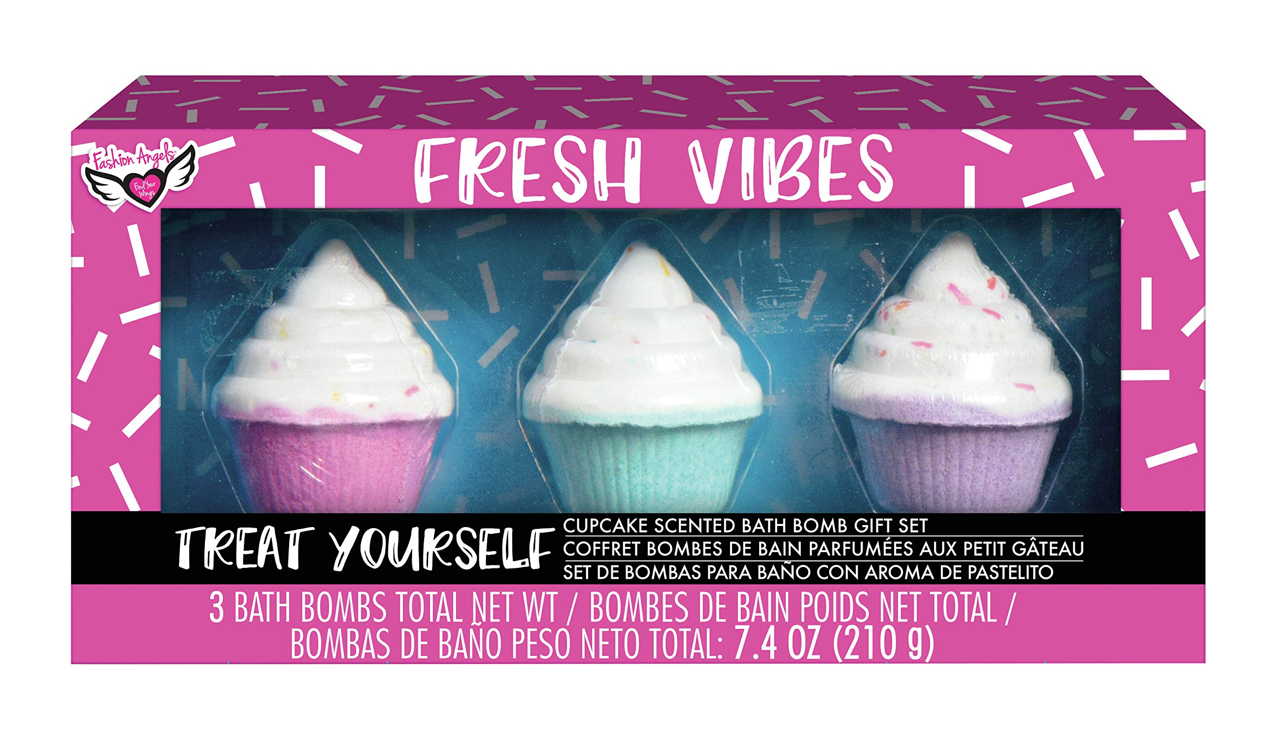 Fashion Angels Cupcake Scented Bath Bomb Gift Set