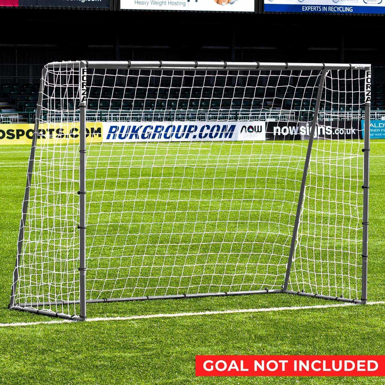 FORZA Replacement Soccer Goal Net [9 Sizes] | Premium Weatherproof Soccer Nets for Steel42 Soccer, Futsal & GAA Goals – NET ONLY