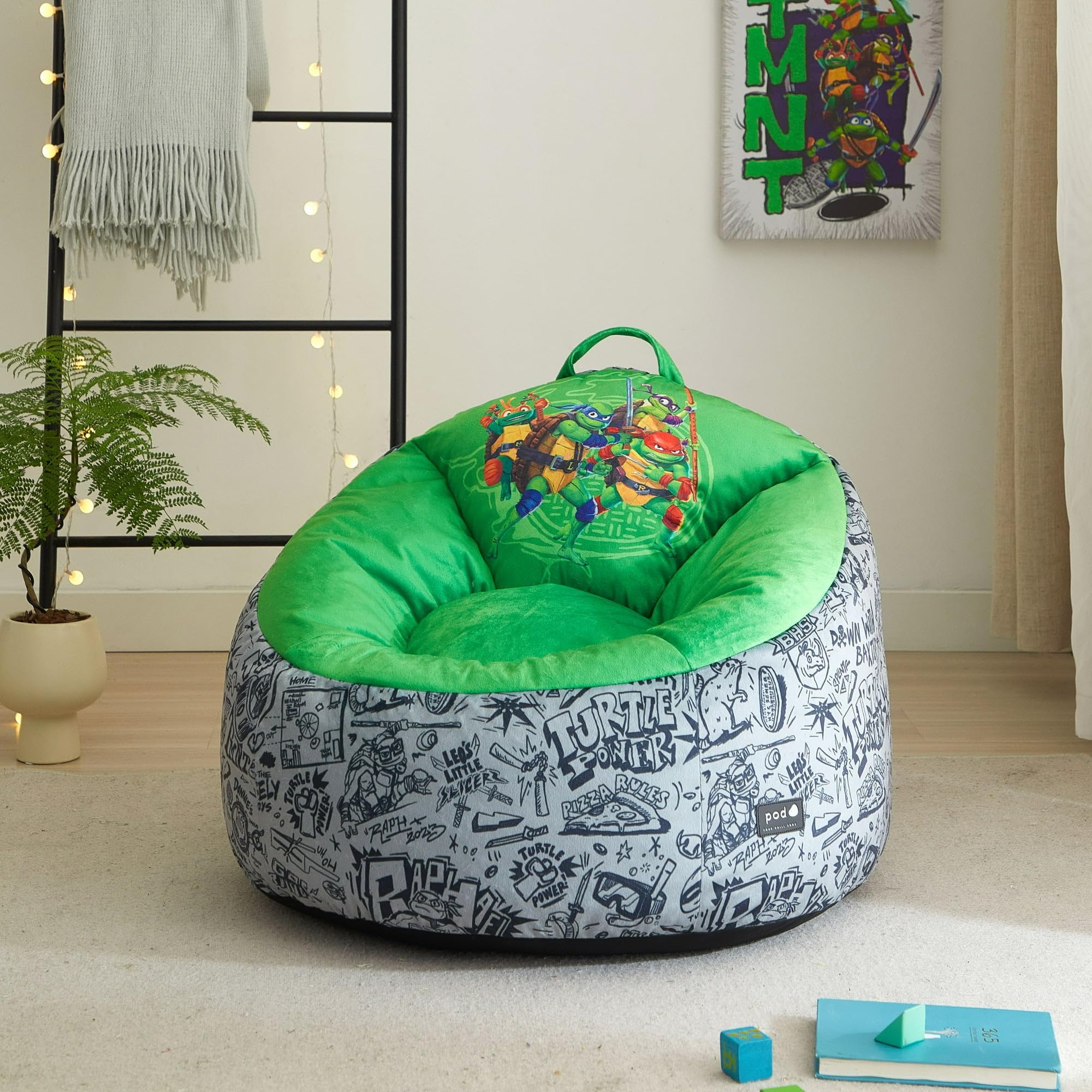 Teenage Mutant Ninja Turtles Plush Bean Bag Hillside by Pod