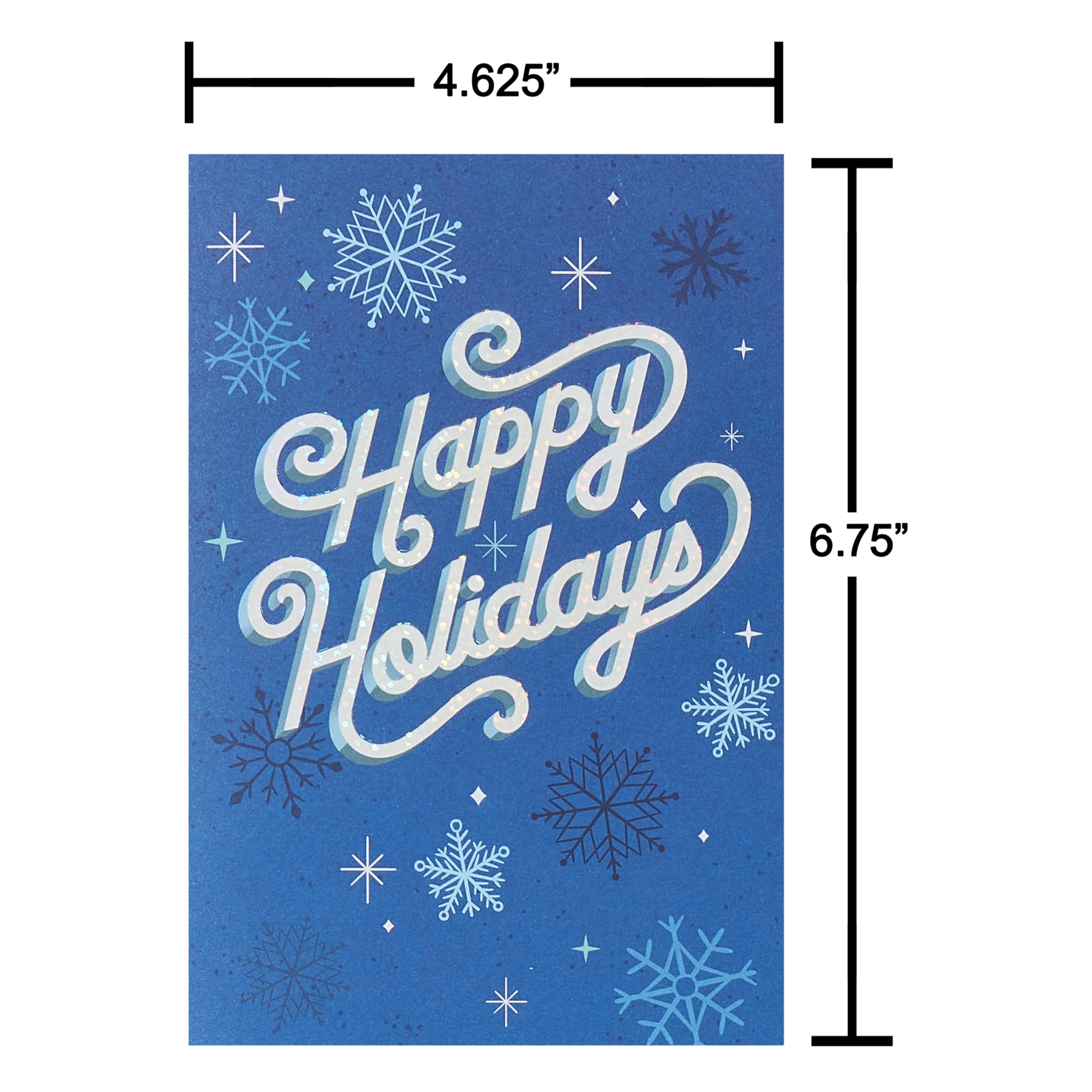 American Greetings Christmas Cards with Envelopes, Happy Holidays (15-Count), TRENDY HOLIDAY BNDL 15 CT, 4.6 x 6.75 inches - Image 2