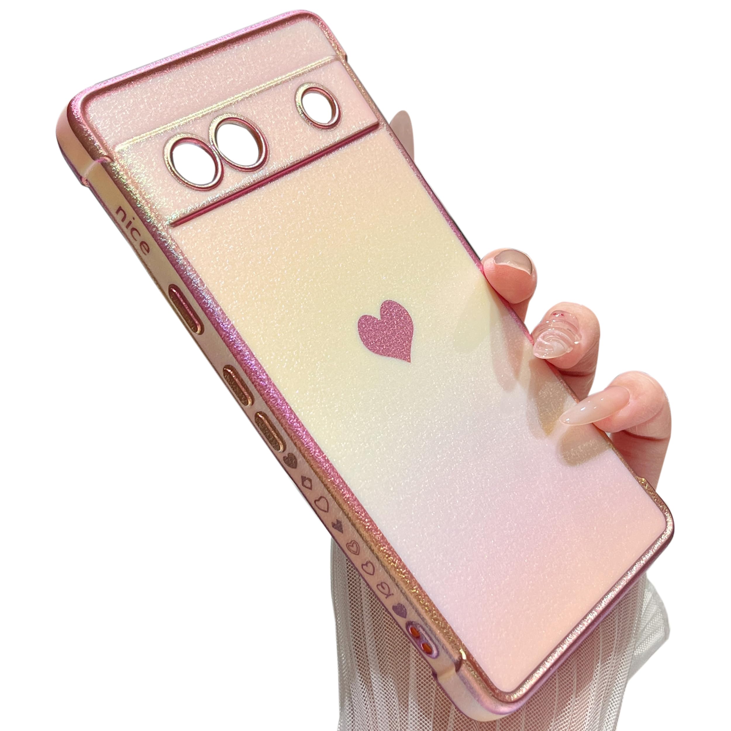 Amazon.co.jp: ZTOFERA Google Pixel 7a 用 ハートケース グーグル