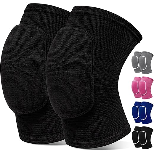 Volleyball Knee Pads Black Small