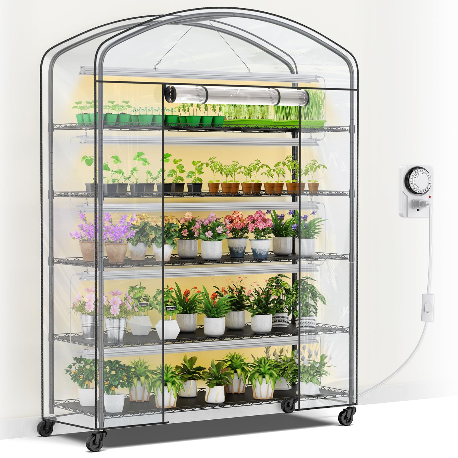 Abimars 5-Tier with Grow Light