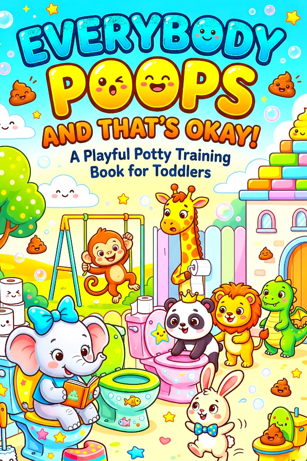Everybody Poops and That’s Okay!: A Hilarious Children’s Potty Training Book Filled with Silly Animals, Funny Bathroom Moments, and Confidence-Building Fun for Toddlers and Kids