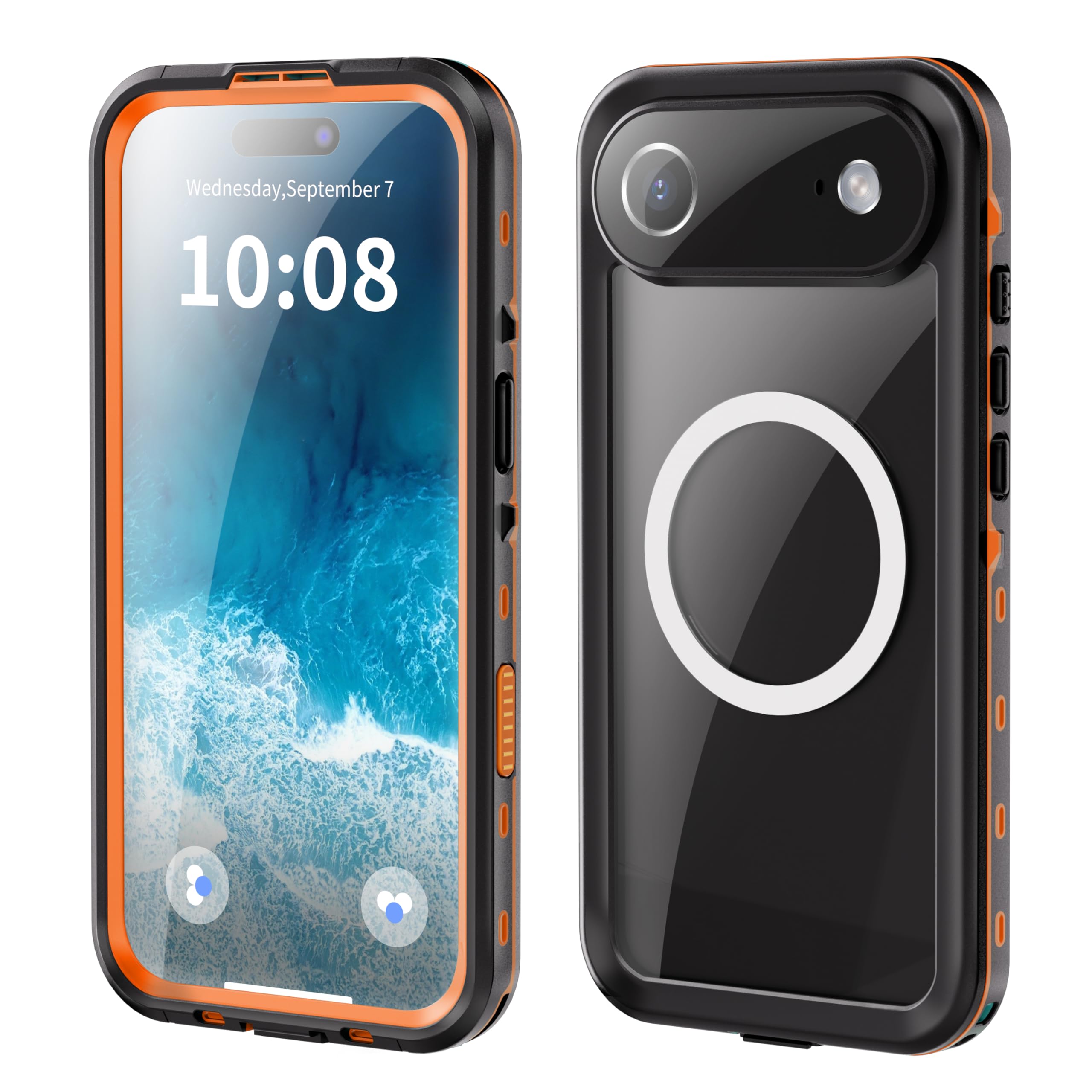 Coque iPhone 17 Air MagSafe étanche avec support photo sous-marin - 8