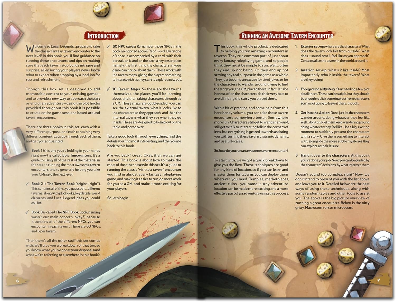 Steamforged Games Epic Encounters - Local Legends Tavern Kit