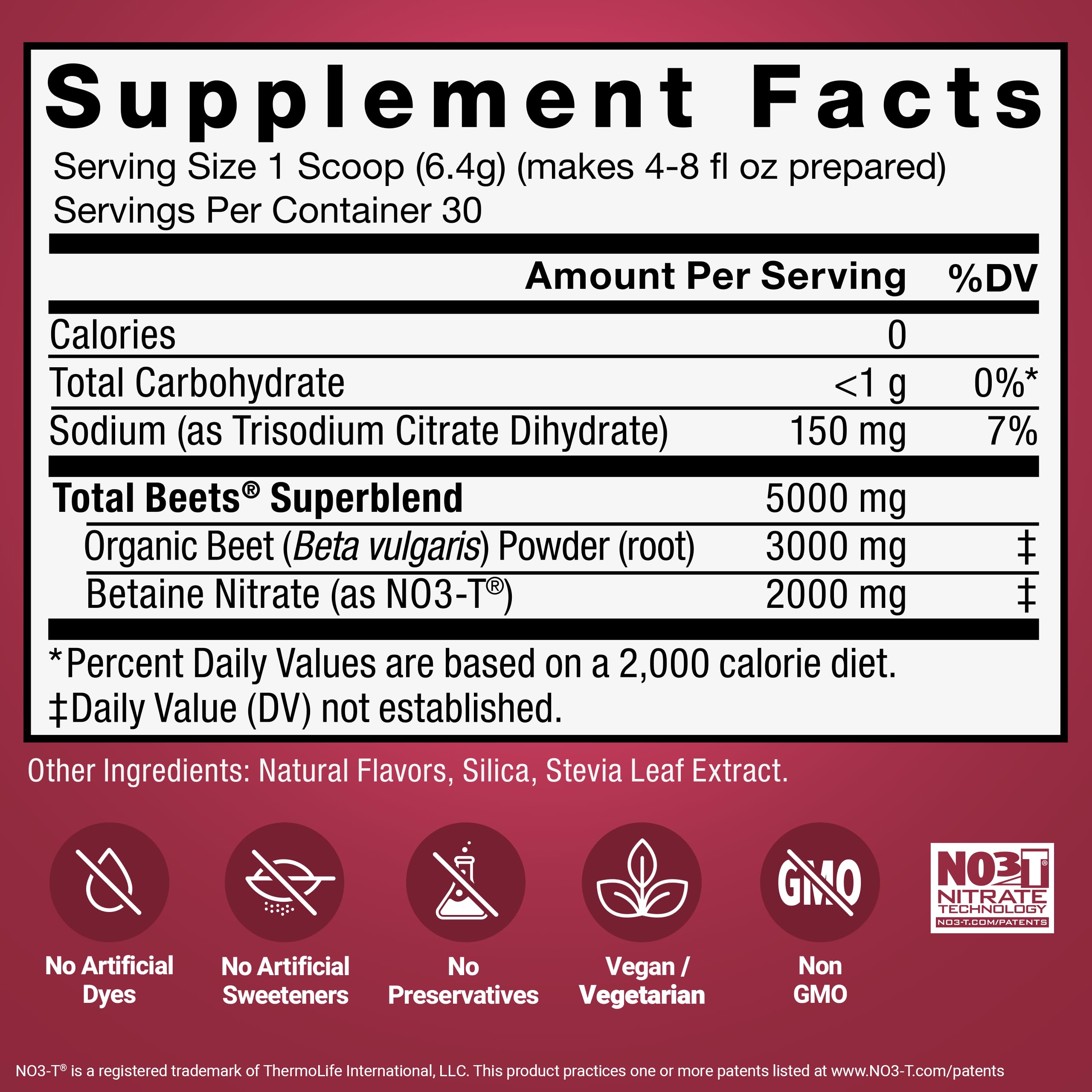 Force Factor Total Beets Drink Mix to Support Circulation & Blood Flow — Amazon image 6