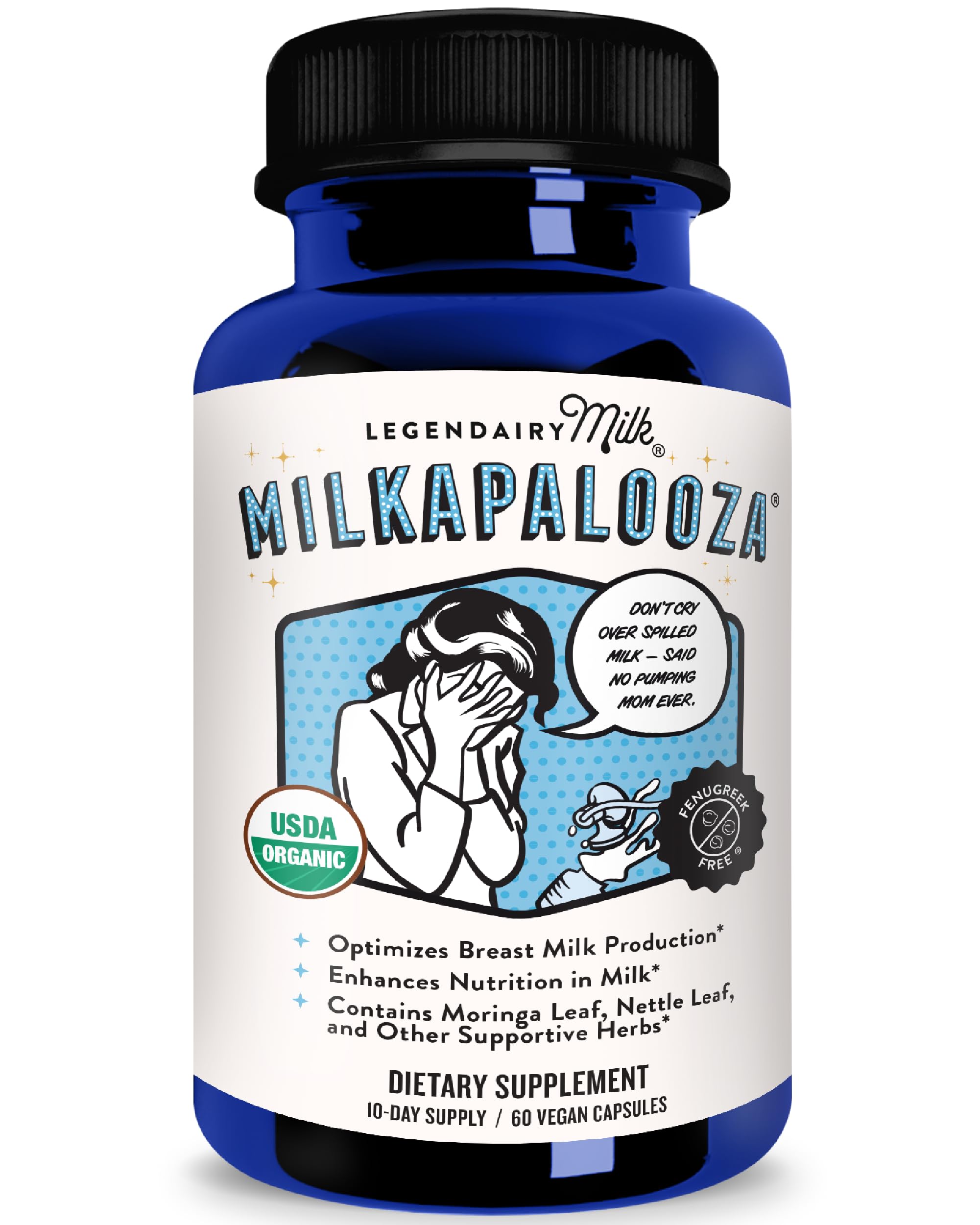 Legendairy Milk, Milkapalooza®, 60 Vegan Capsules