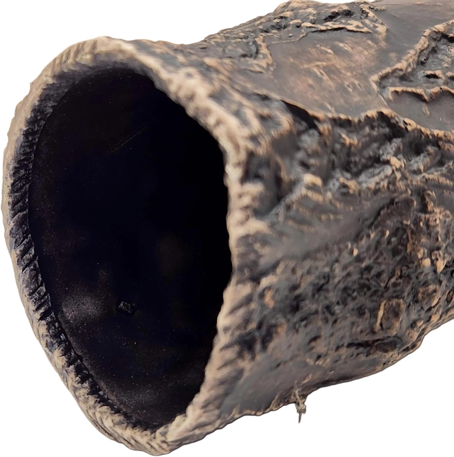 Plecoceramics Large Pleco Cave Breeding Ceramic Decorations Fish Tank Aquarium (1 pcs Large Natural)