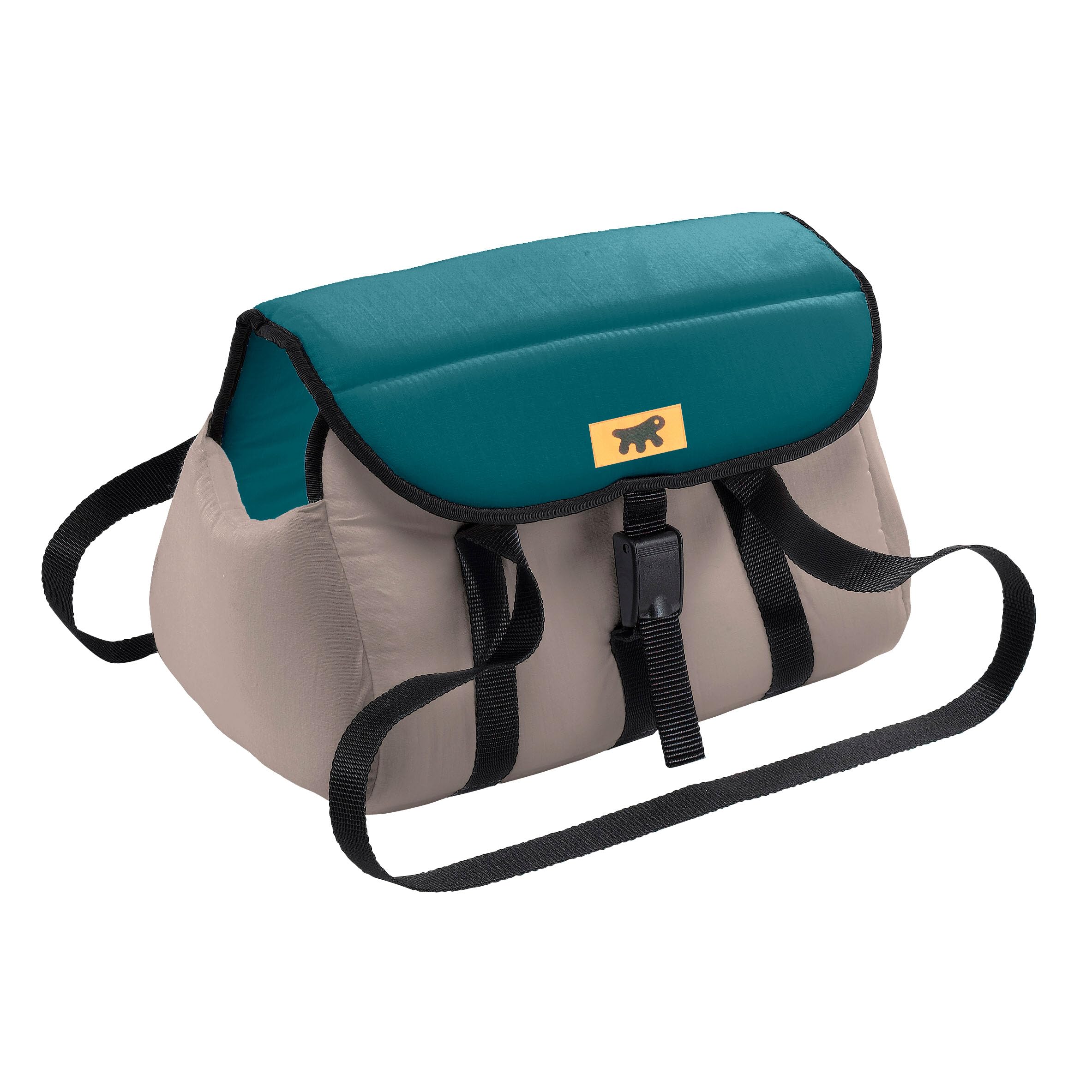 Ferplast Cat Carrier MILU', Dog Carrier, Dog Carriers for Small dogs, Pet Carrier, Adjustable Handles, Safety Strap, Up to 8 kg, 42 x 25 xh 25 cm, Dove Grey