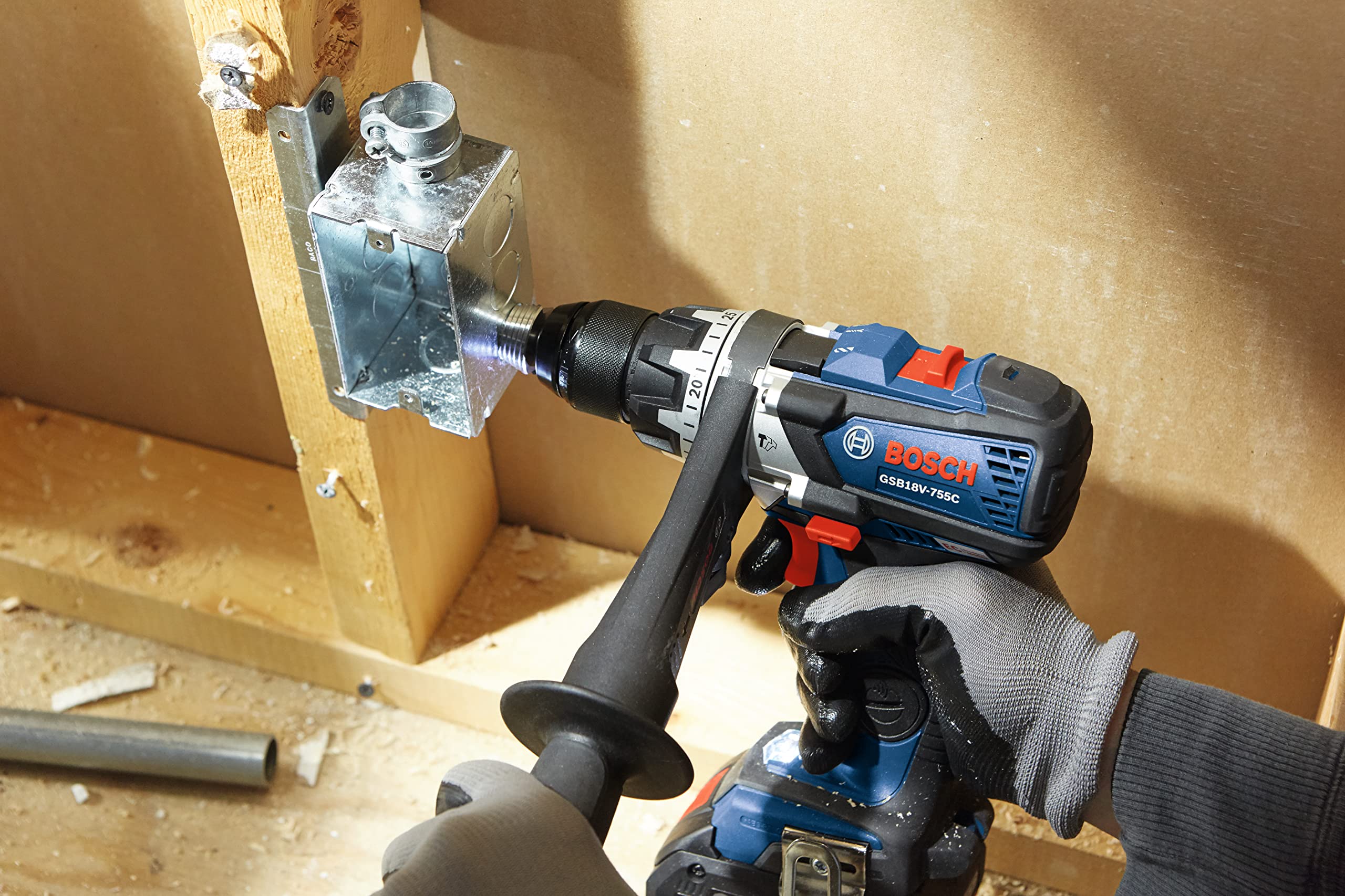 BOSCH IMSDC003 - Set di 3 punte per trapano a gradino in acciaio ad alta velocità, ideali per applicazioni di foratura senza fili in metallo, legno, plastica, PVC