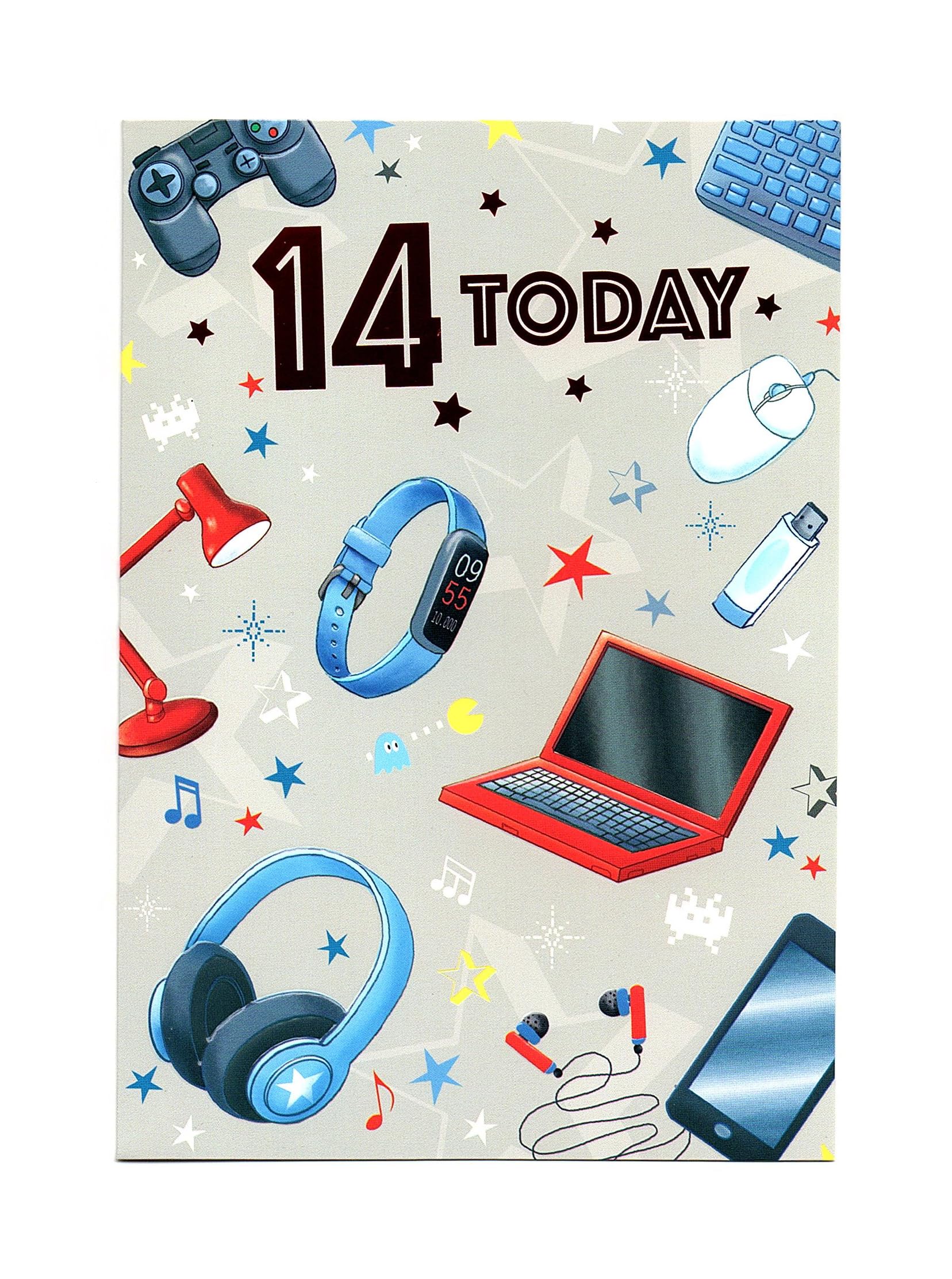 Birthday Card for Fourteen (14) 14th Year Old Boy - Free Post (UK)