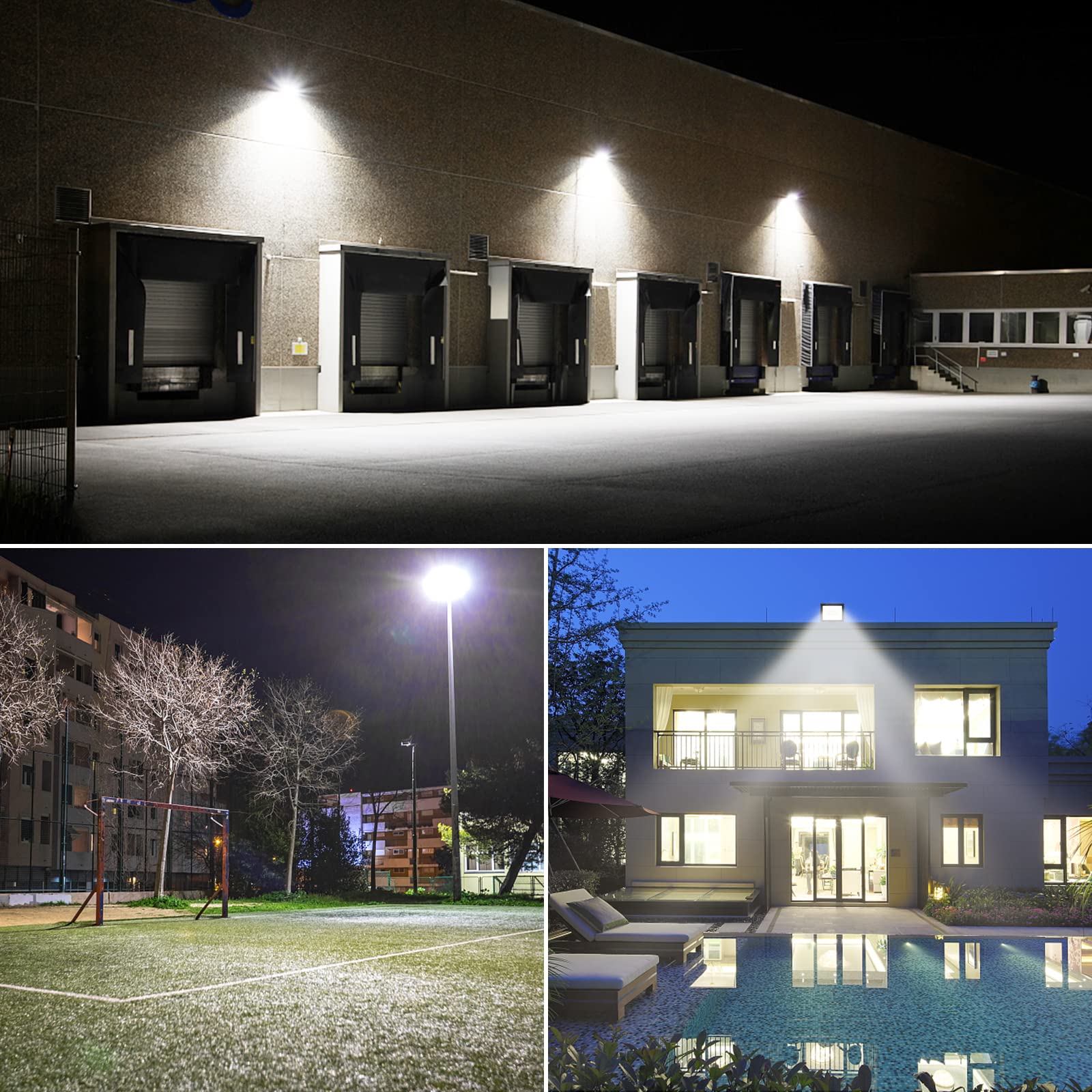 PICAA Led-schijnwerper Outdoor met bewegingssensor,150W 15000 lumen superhelder 6500K koudwit led-veiligheidslicht, IP65 waterdicht, voor tuin, binnenplaats, terras, vierkant, fabriek PICAA Led-schijnwerper Outdoor met bewegingssensor,150W 15000 lumen superhelder 6500K koudwit led-veiligheidslicht, IP65 waterdicht, voor tuin, binnenplaats, terras, vierkant, fabriek